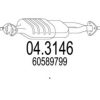 MTS 04.3146 Catalytic Converter